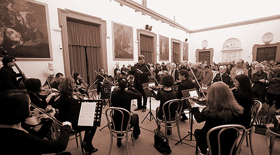 Orchestra Xilon nella Protomoteca del Campidoglio