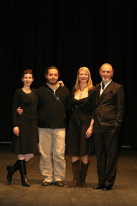 Giorgia Guardiola, Carlo, Isena Person e Marcelo Guardiola